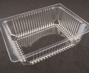 1 Cmpt Meal Tray 6044 Clear