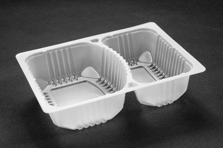 2 Cmpt Hamburger Tray 6273 Natural