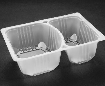 2 Cmpt Hamburger Tray 6274 Natural