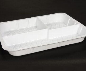 3 Cmpt Salad Pan - Medium 7170