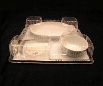 Airline meal tray