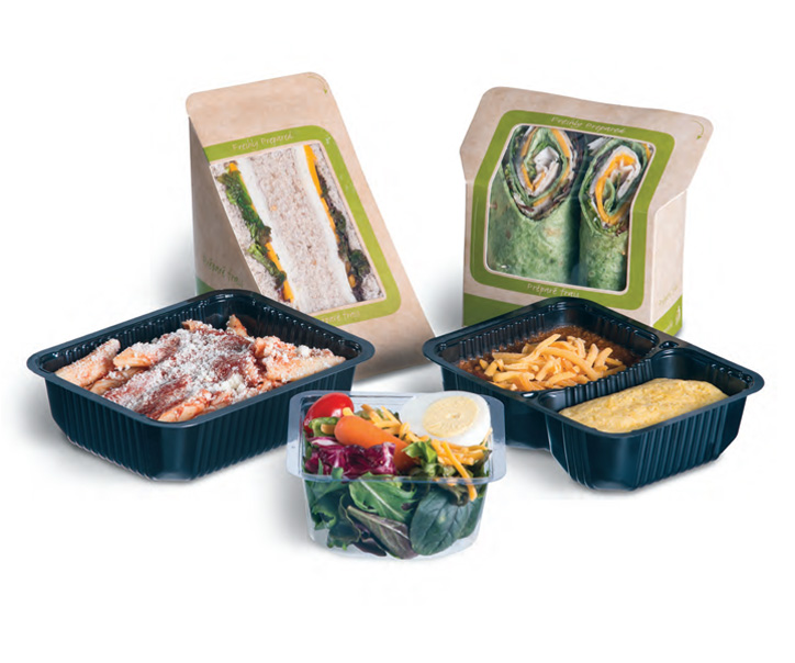 Form Plastics assorted plastic food trays & paperboard packaging